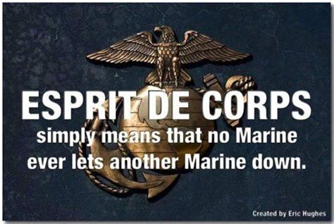 esprit de corps marine corps